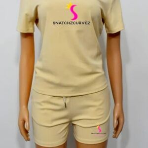 Snatchzcurvez 2 piece short set w/pockets